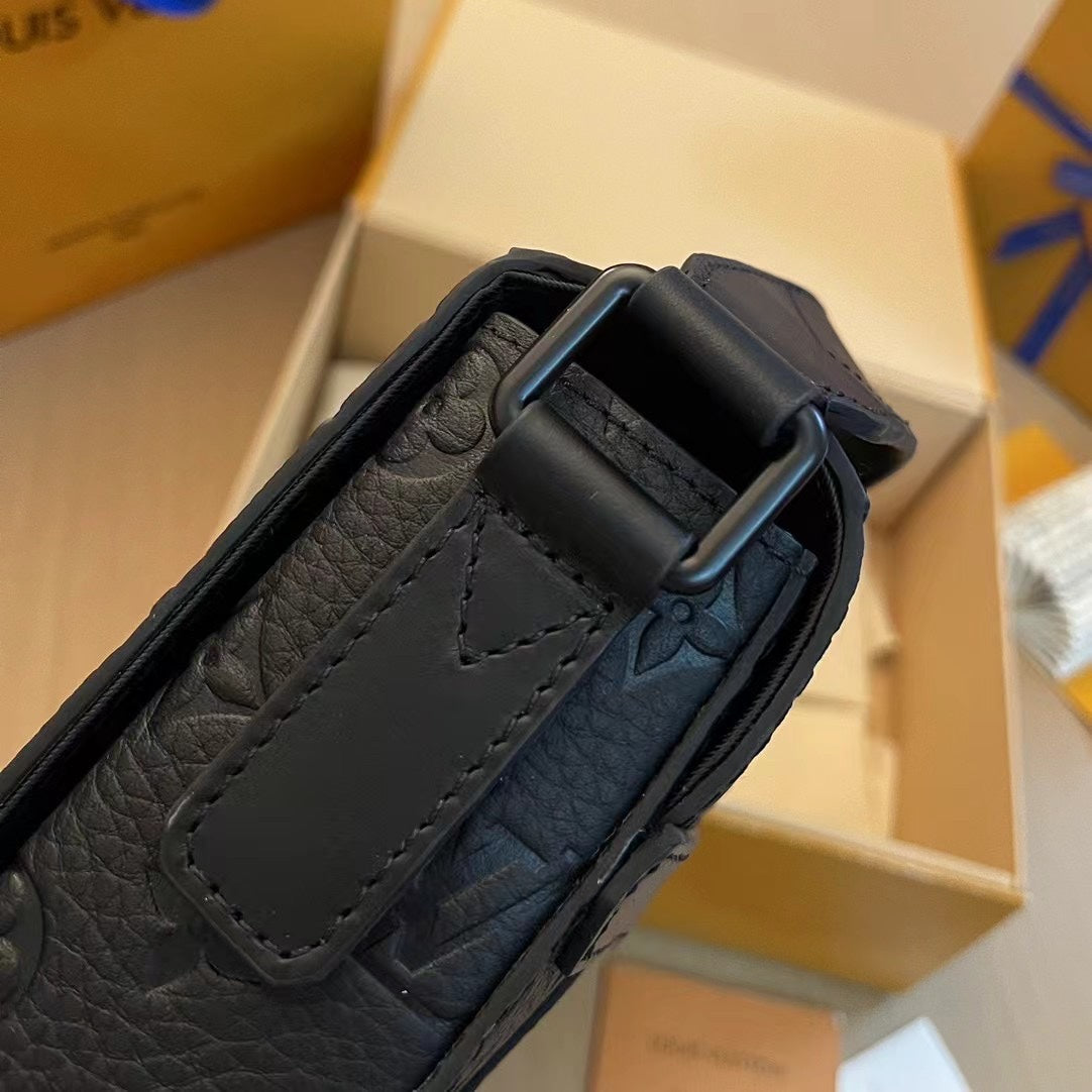 Premium Black Crossbody Bag