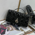 Glossy Quilted Patent Bag