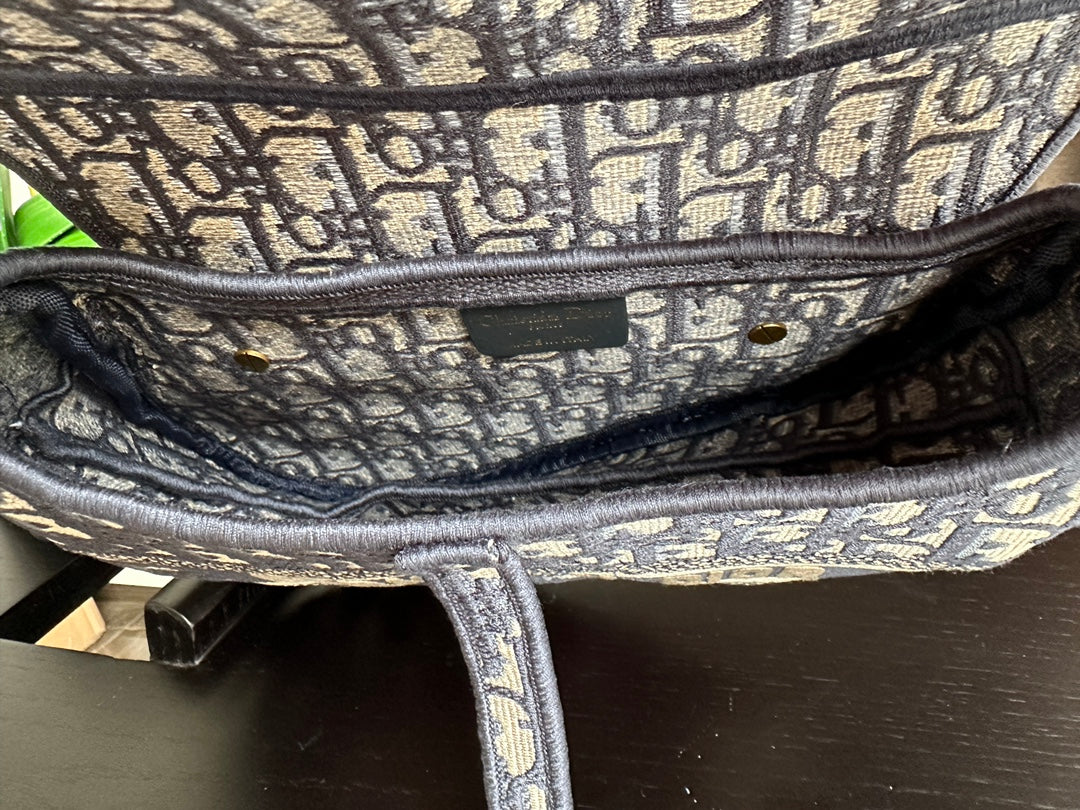 Denim Saddle Bag